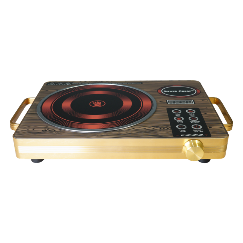 Double Electric Stove, 3500W – Infrared Heating and LED Display