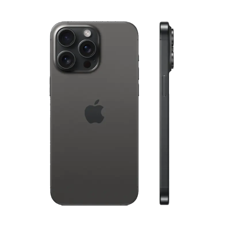 iPhone 15 Pro Sleek Black Design