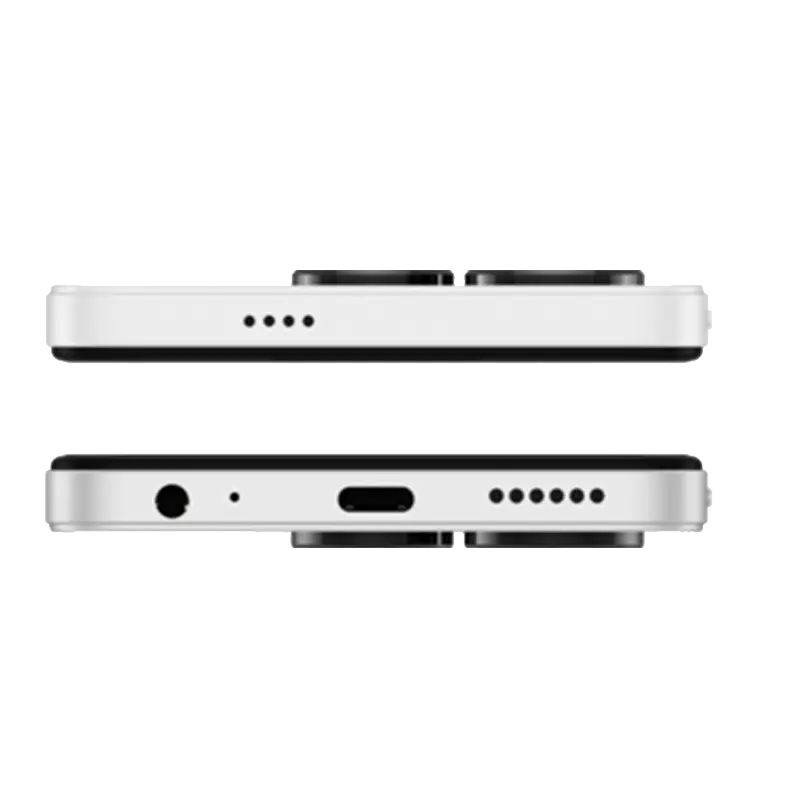 Tecno Spark White with 128GB Storage