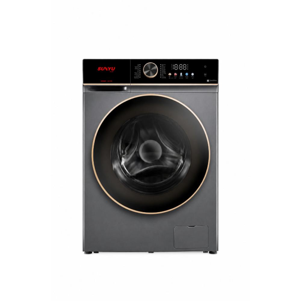 Sanyo Plus 10 kg Front Load Automatic Washing Machine, 7 kg Dryer, Inverter, Silver – SN10WF